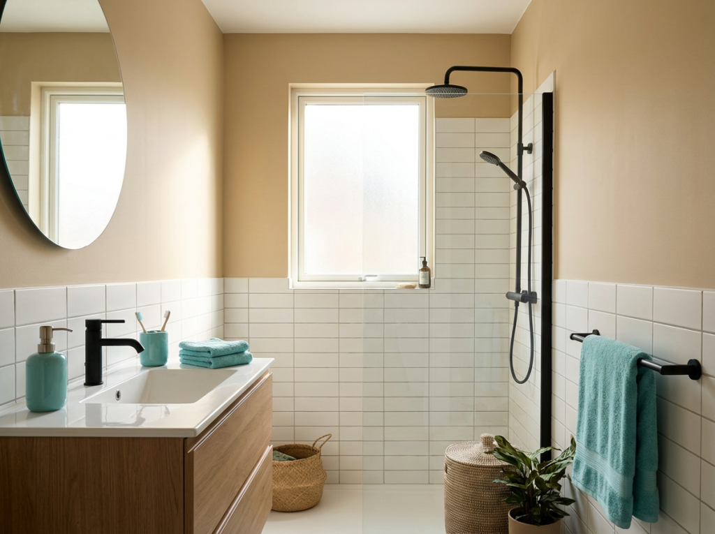 Palette of the Week Warm Zand + Tiffany Blauw — Speels, Modern en Rustig 7