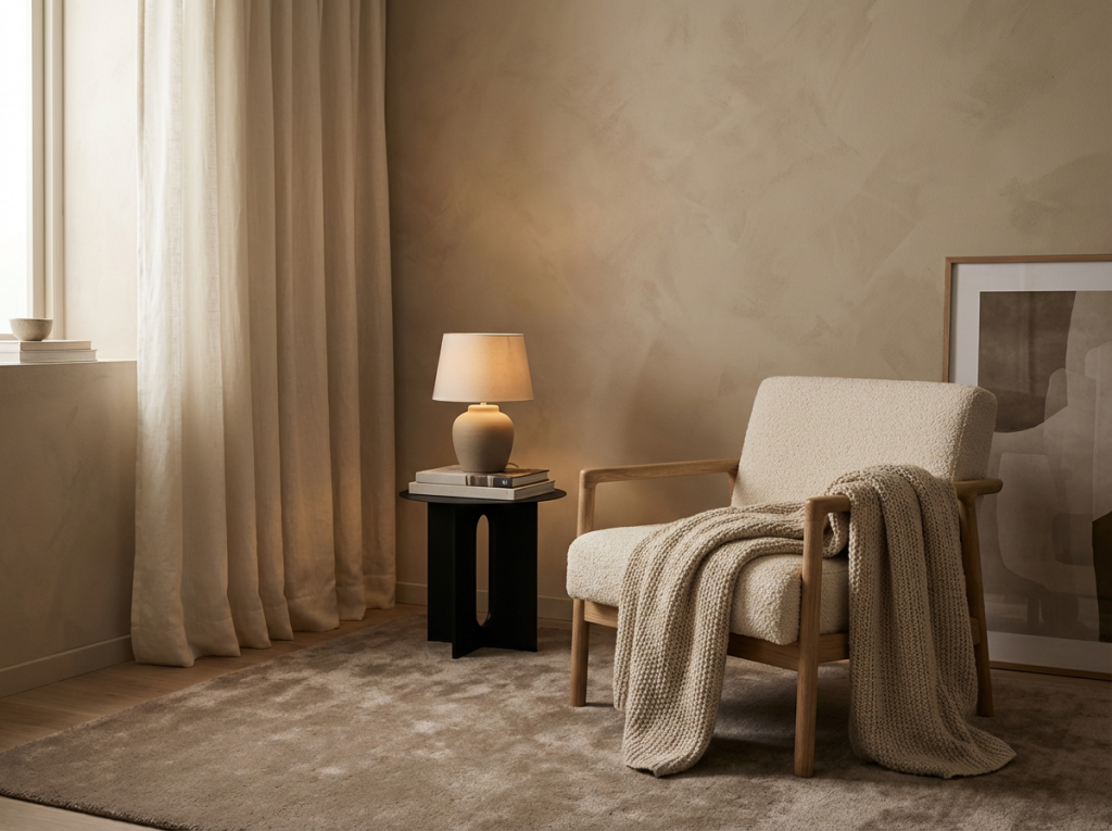 Probleemoplosser #1 — Warm neutraal in een donkere/noordkamer (zonder dat het grauw wordt)